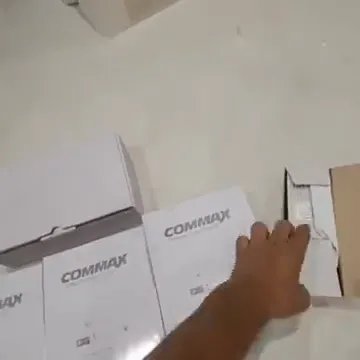 تركيب انتركم كوماكس ٤ شاشه Commax 4-screen intercom installation - فني كهربائي بجدة
