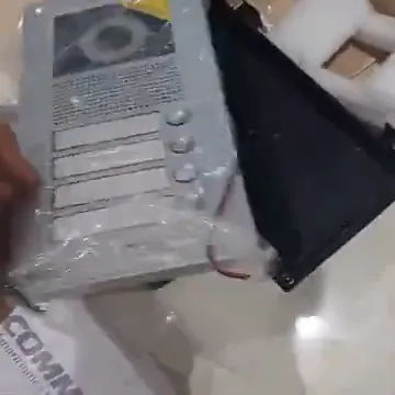 تركيب انتركم كوماكس ٤ شاشه Commax 4-screen intercom installation - فني كهربائي بجدة