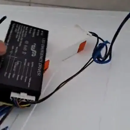 تركيب بطارية الطواريء Led Emergency Driver - فني كهربائي بجدة
